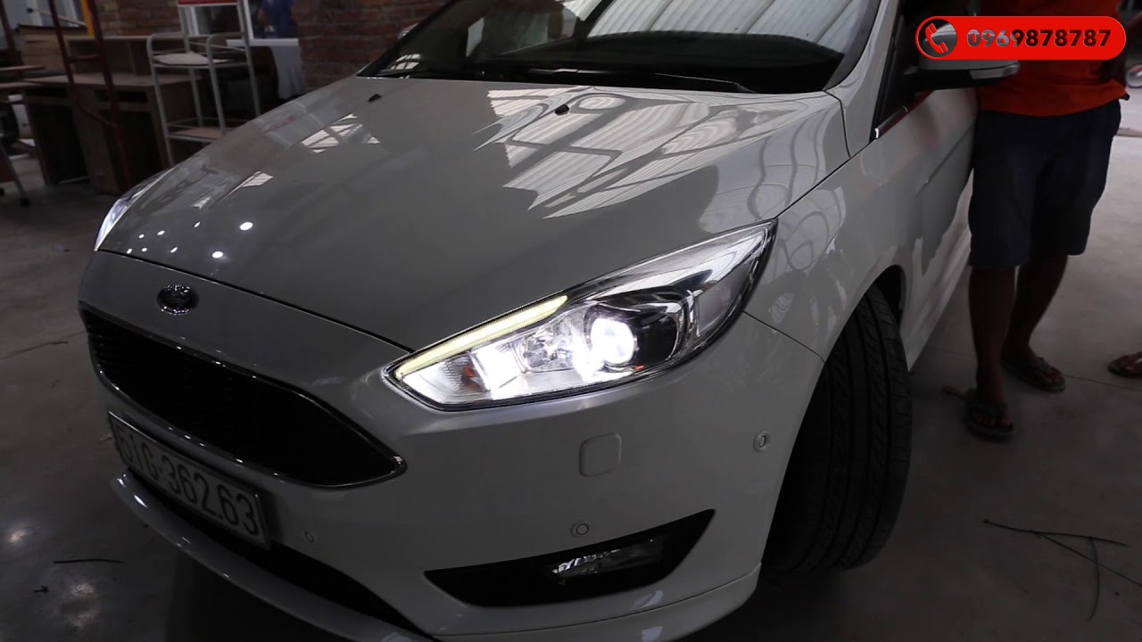 Độ đèn Ford focus bi xenon led cao cấp giá rẻ nhất